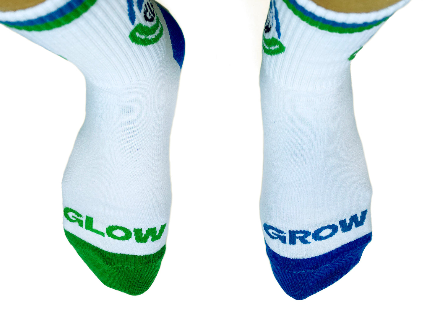 Grow and Glow Crew Socks - The Ambivalent Press