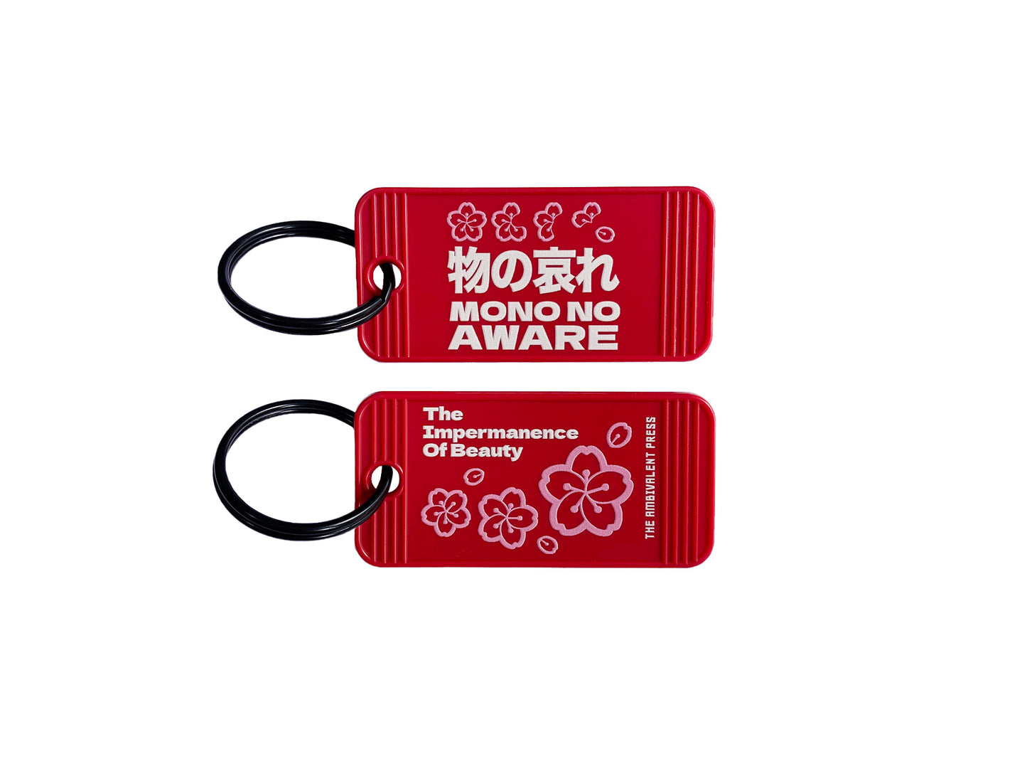 Mental Wellness Self-Care Rectangle Keychain - The Ambivalent Press