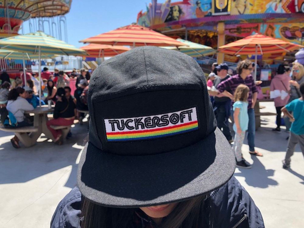 Tuckersoft Black Mirror 5-Panel Cap - The Ambivalent Press