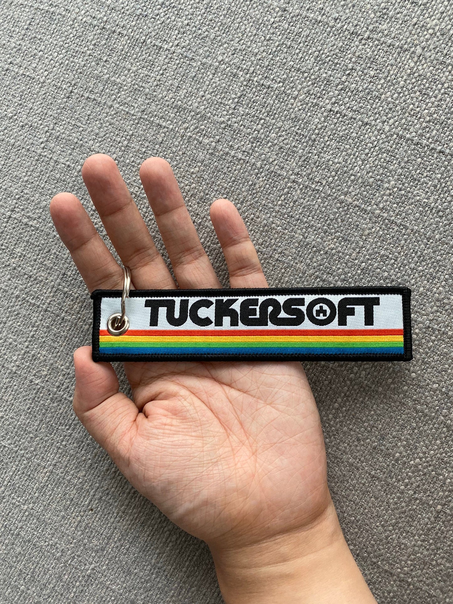 Tuckersoft Woven Key Chain - The Ambivalent Press