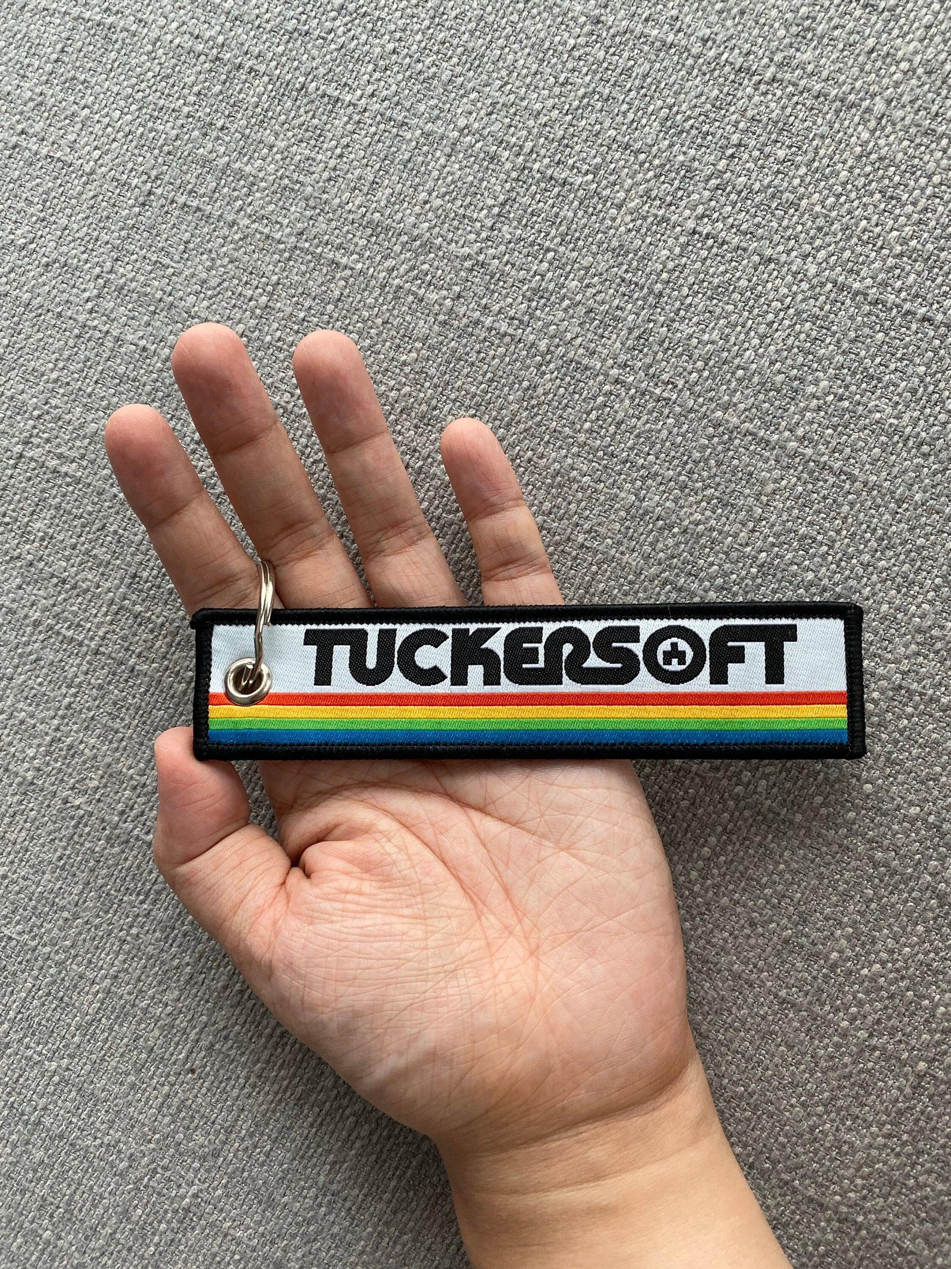 Tuckersoft Woven Key Chain - The Ambivalent Press