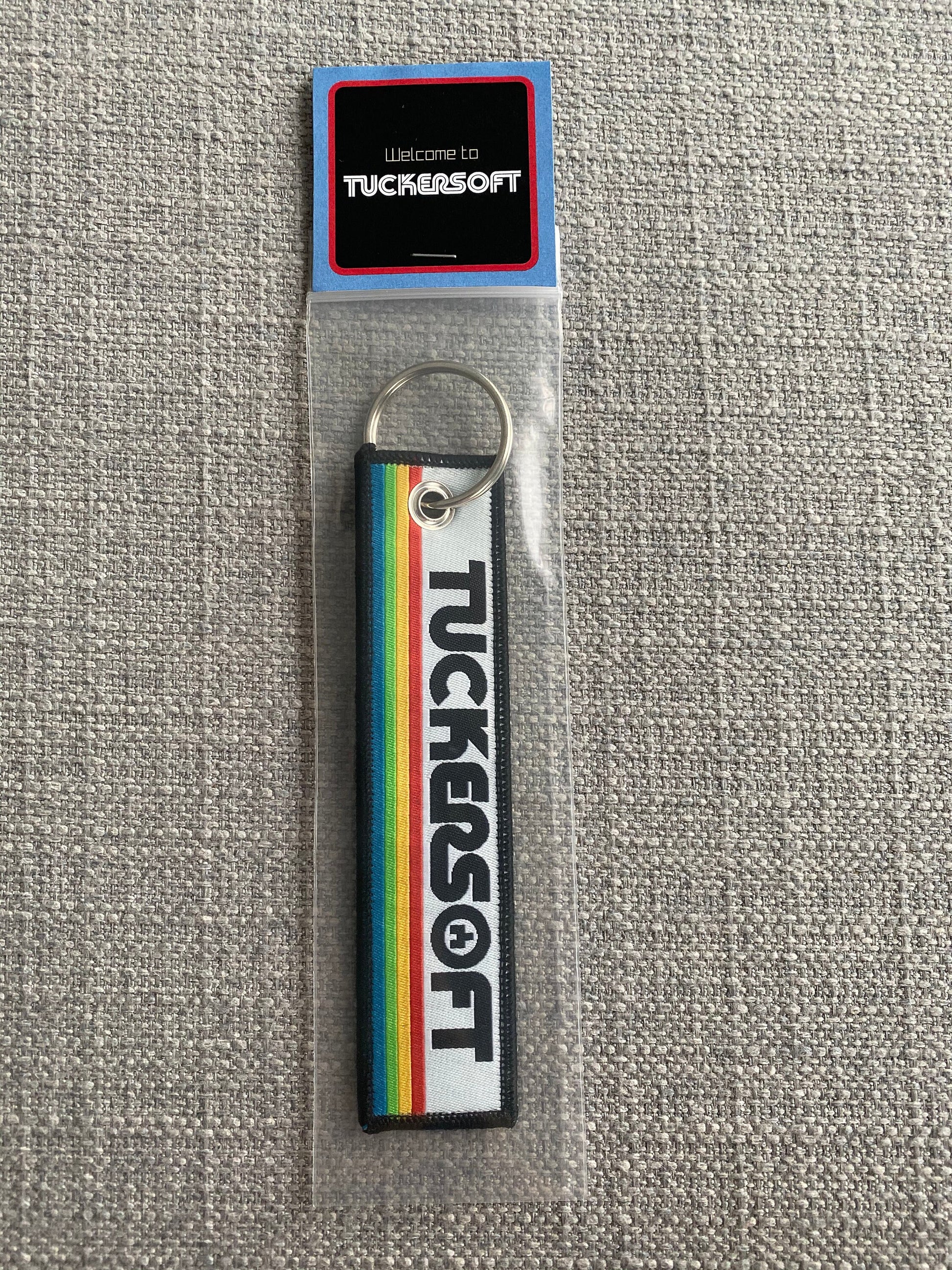 Tuckersoft Woven Key Chain - The Ambivalent Press