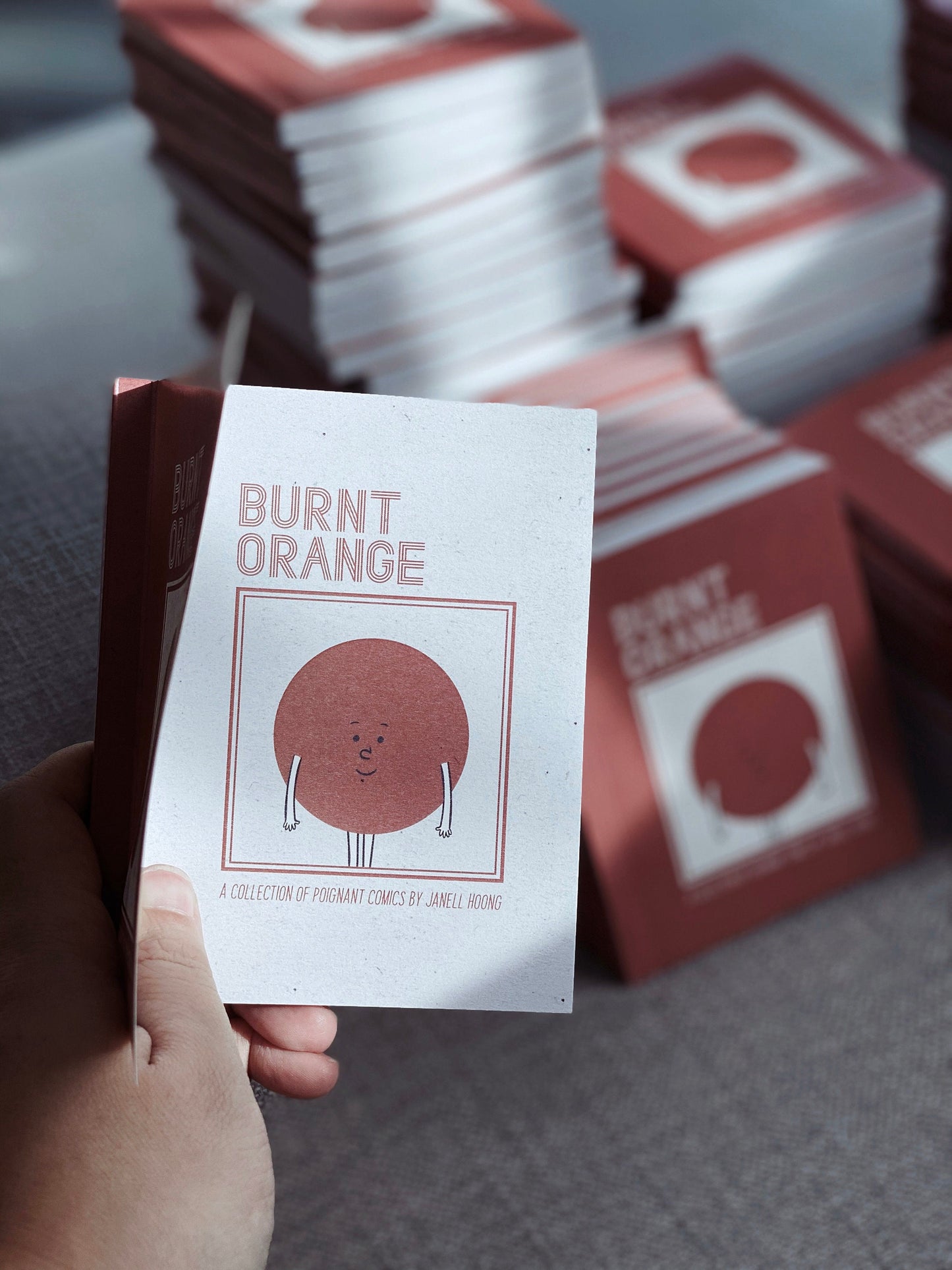 BURNT ORANGE Comics For Introverts - The Ambivalent Press