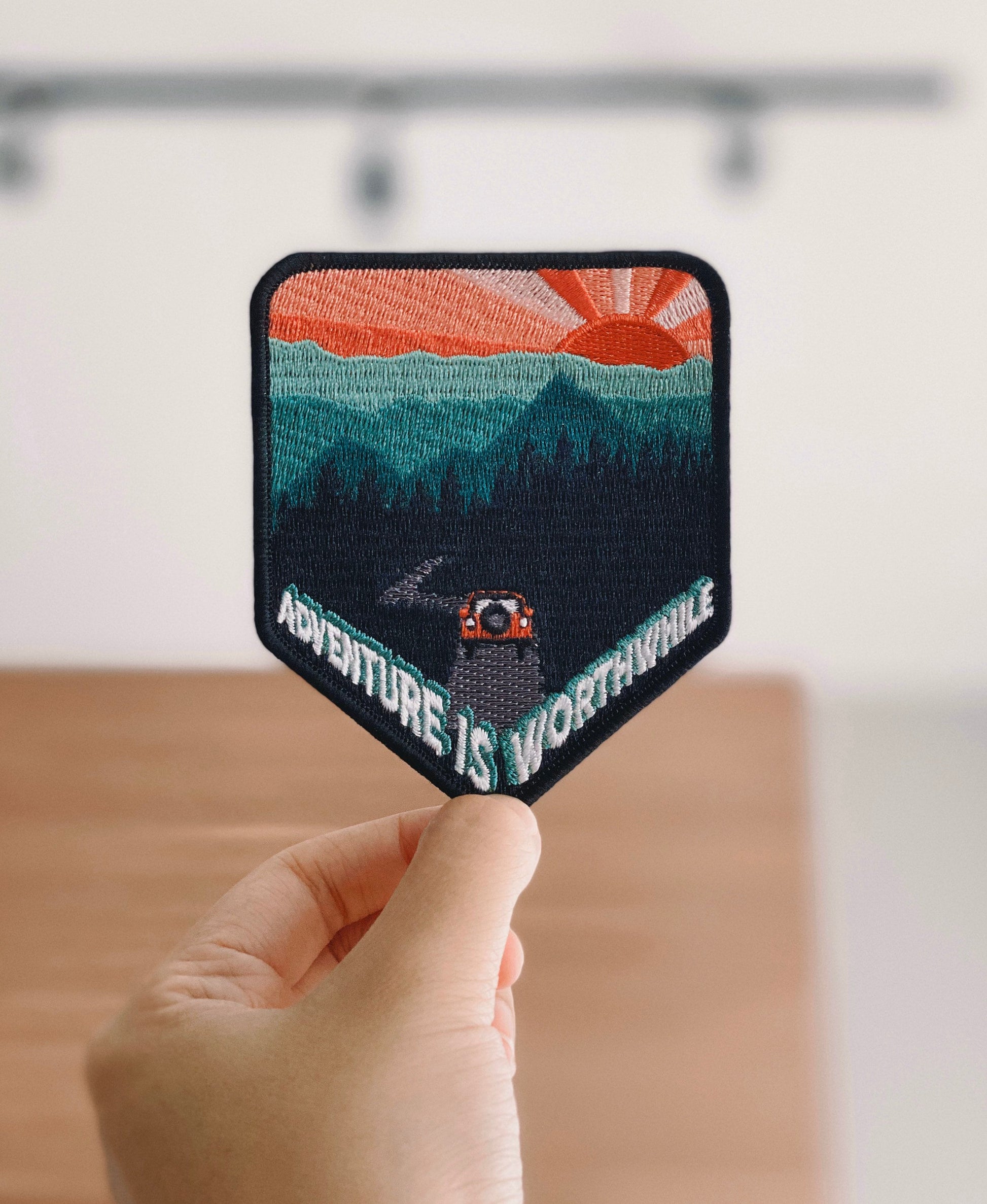 Adventure Embroidered Patch - The Ambivalent Press