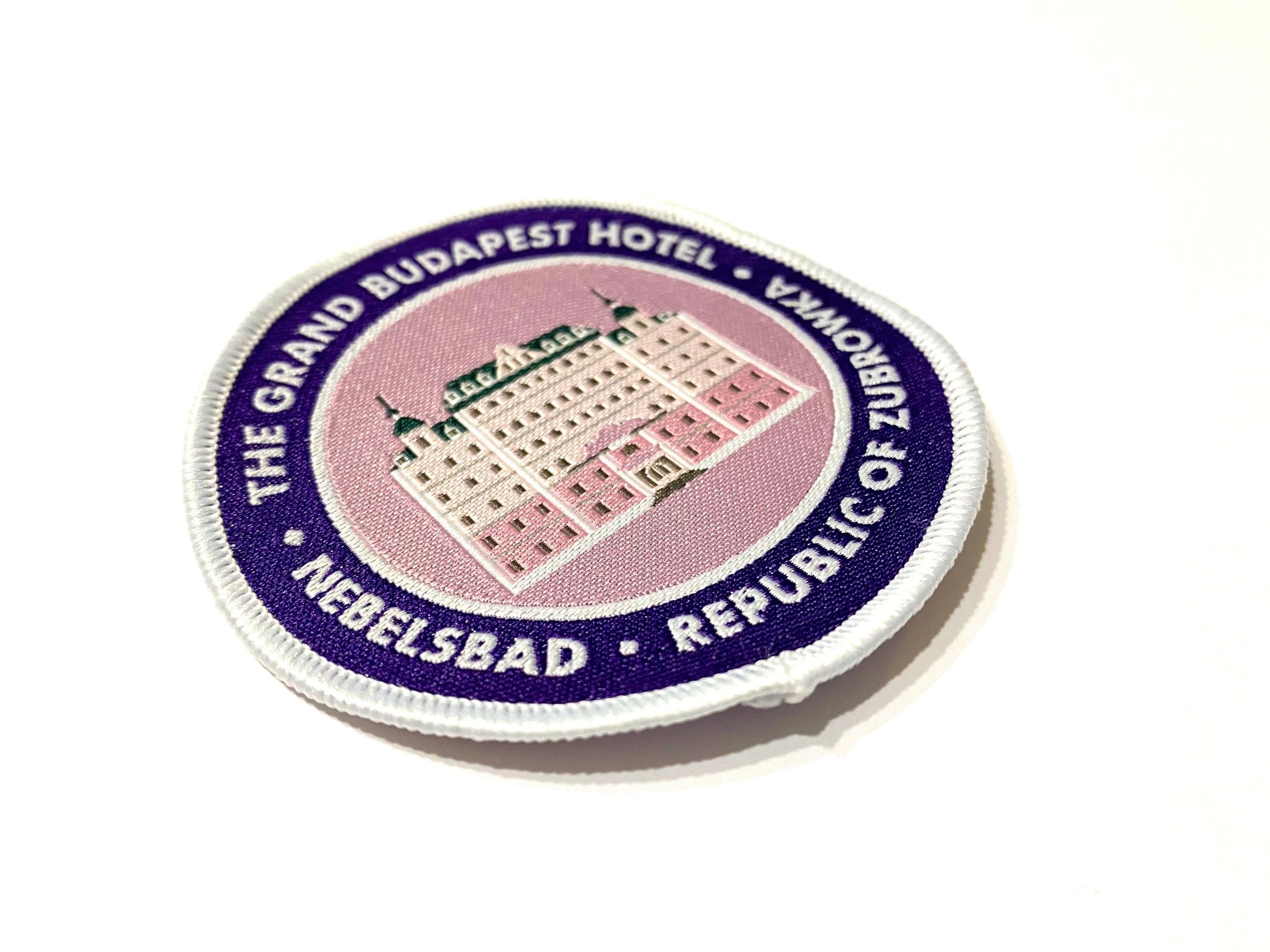 Budapest Hotel Woven Patch - The Ambivalent Press