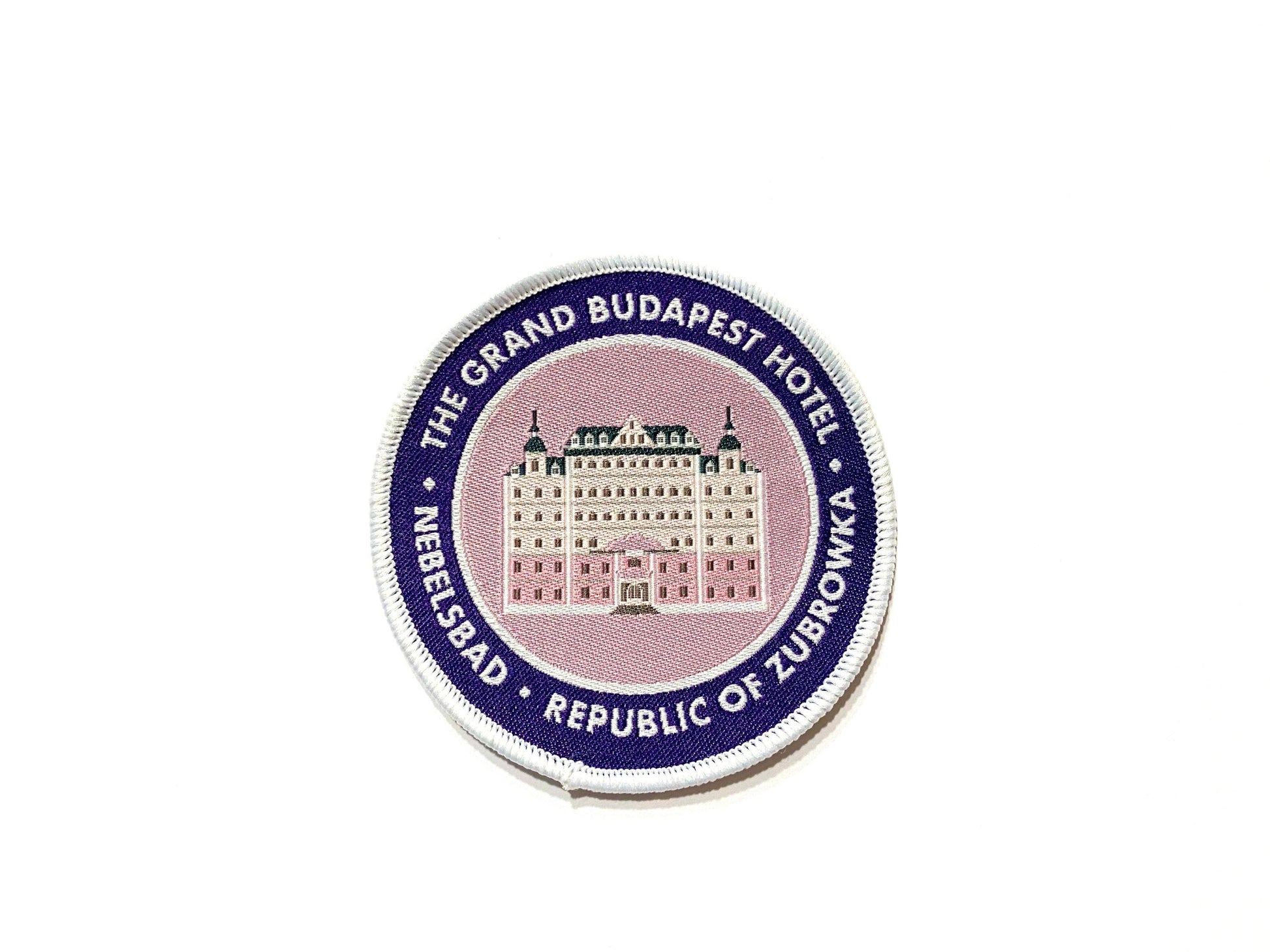 Budapest Hotel Woven Patch - The Ambivalent Press