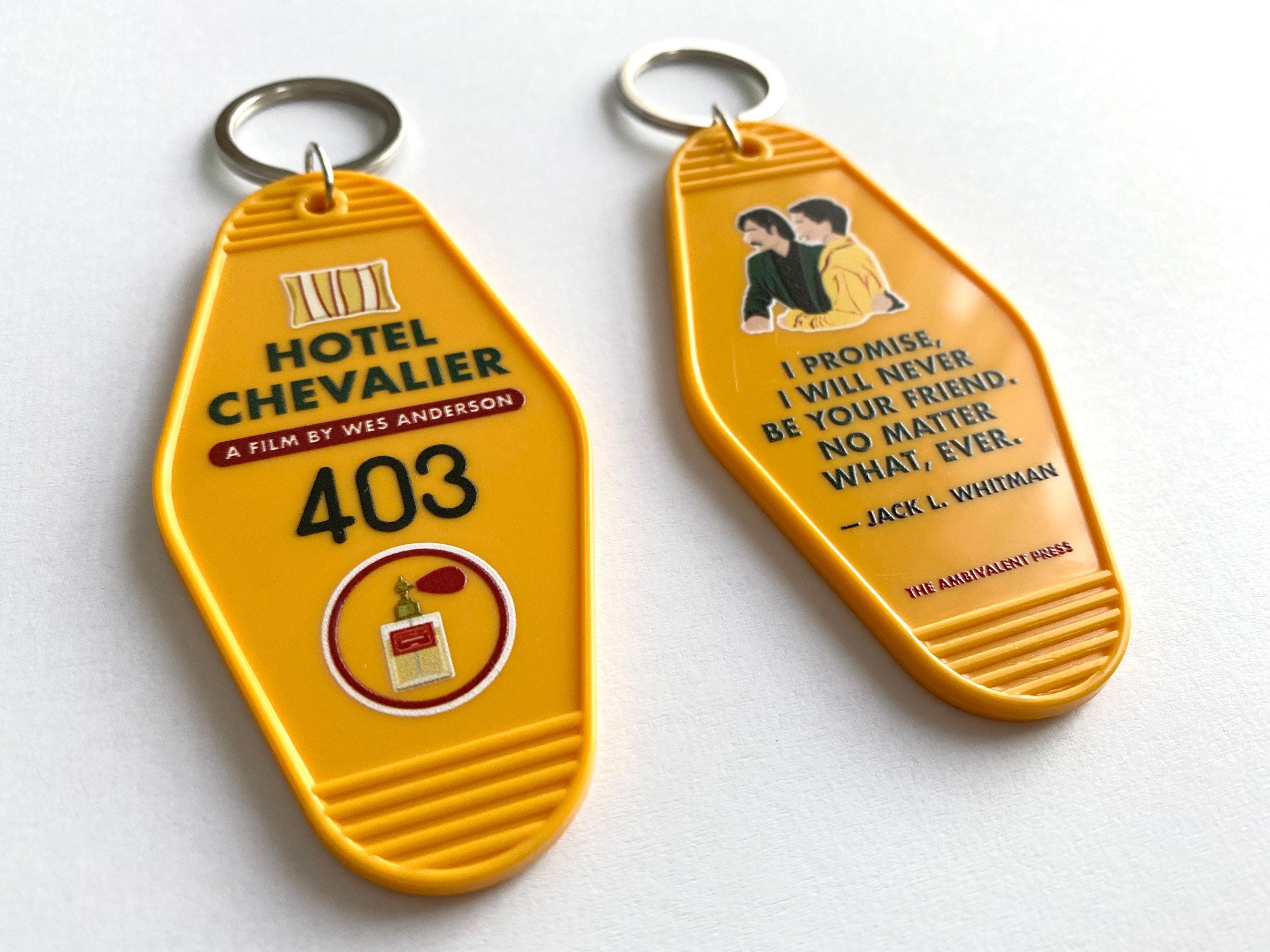 Hotel Chevalier Motel Key Fob