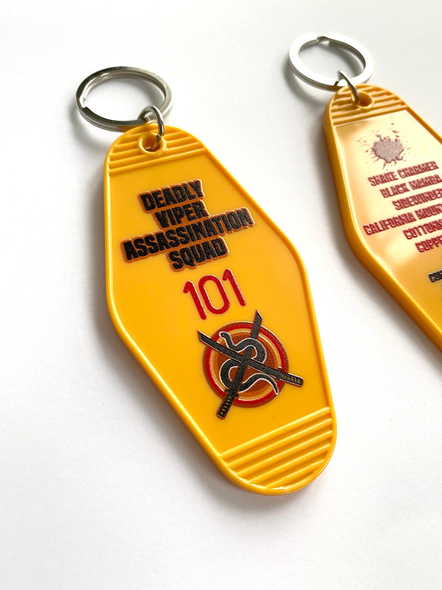 Kill Bill Film Inspired Key Fob - The Ambivalent Press