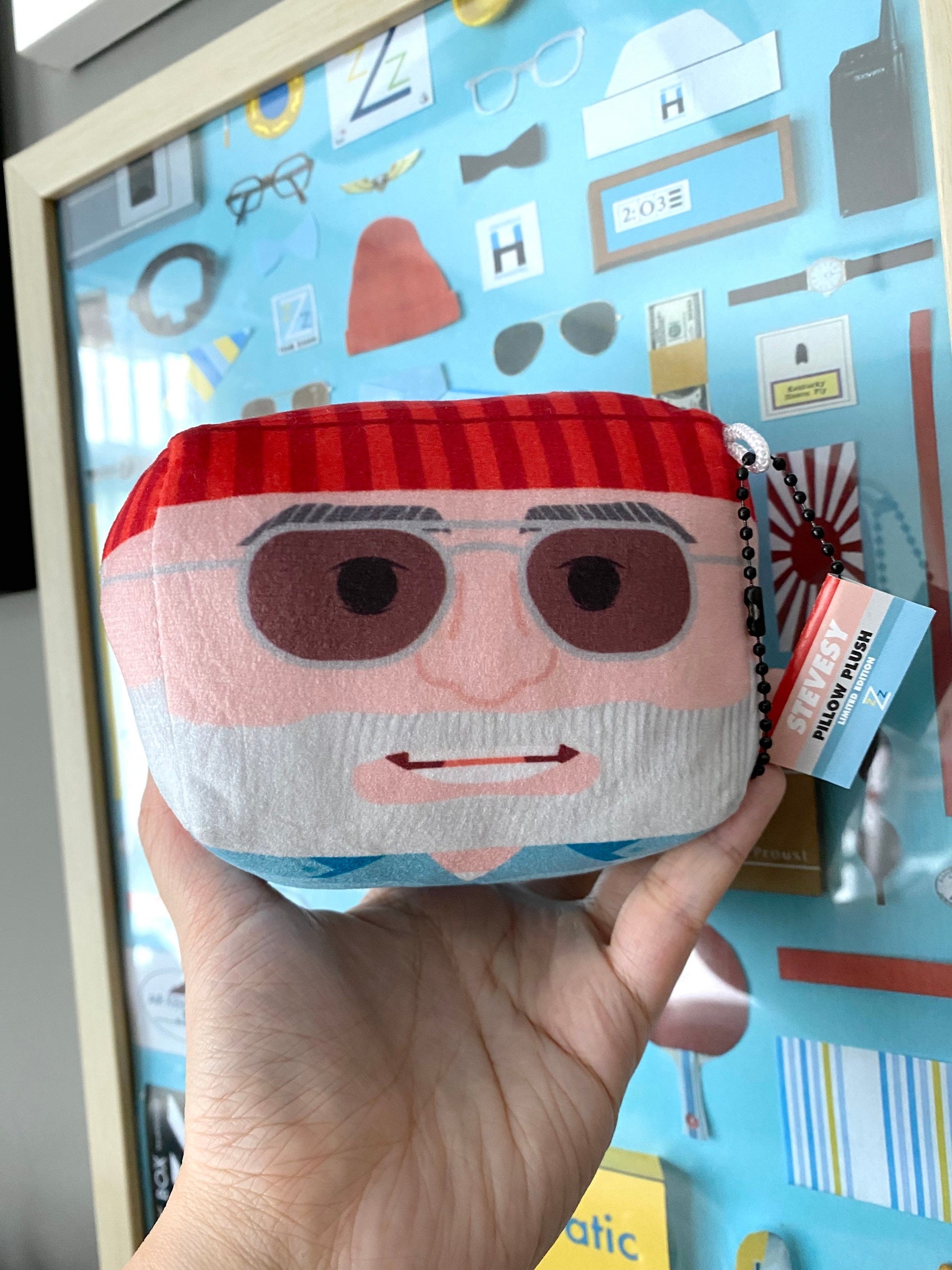 Stevesy The Life Aquatic Inspired Pillow Plush - The Ambivalent Press