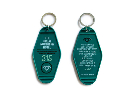 Twin Peaks Key Fob - The Ambivalent Press