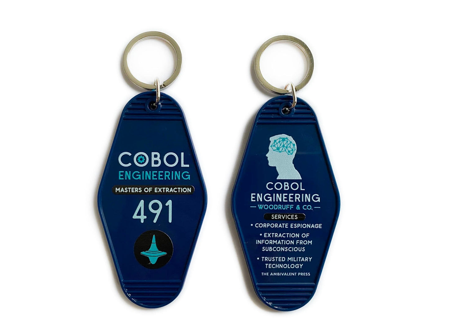 Inception Film Inspired Key Fob - The Ambivalent Press