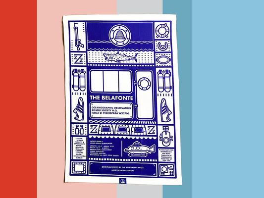 The Belafonte Tea Towel Poster - The Ambivalent Press