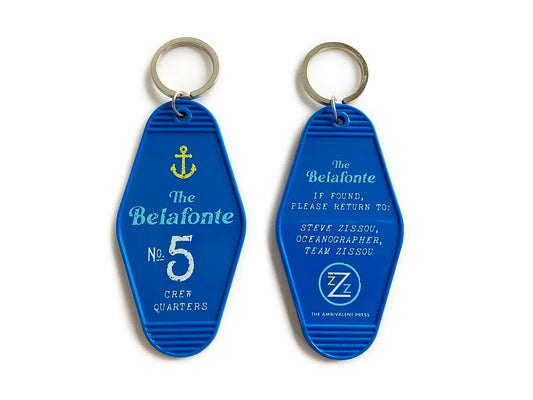 The Belafonte Motel Key Fob - The Ambivalent Press