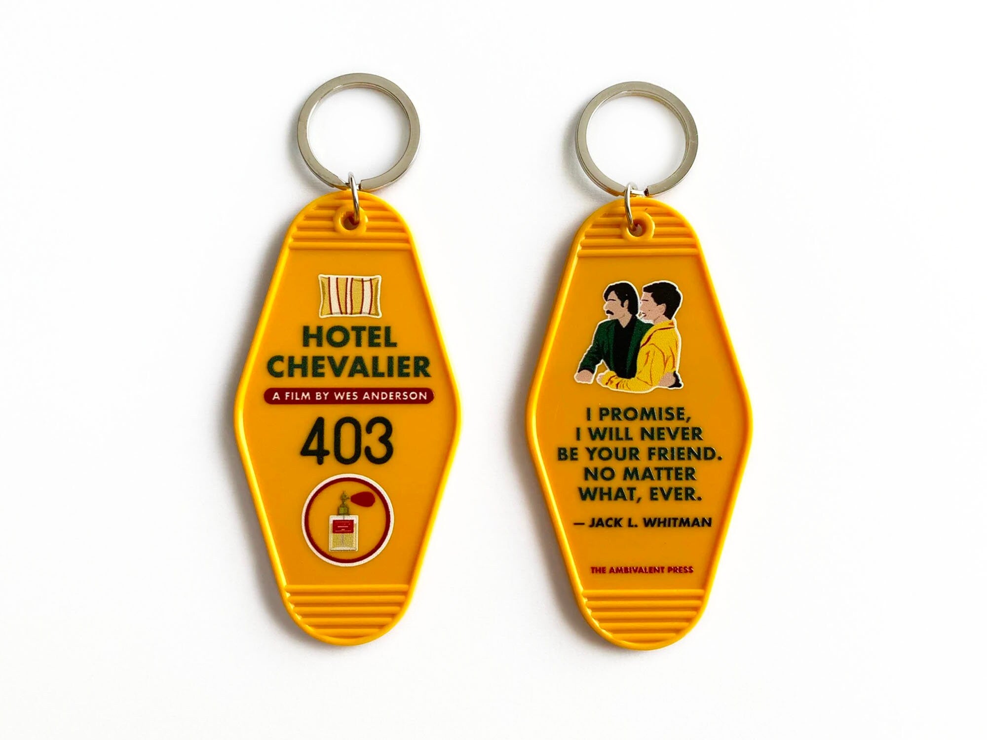 Hotel Chevalier Motel Key Fob