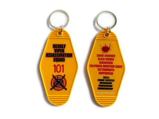 Kill Bill Film Inspired Key Fob - The Ambivalent Press