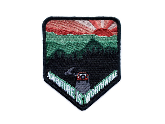 Adventure Embroidered Patch - The Ambivalent Press