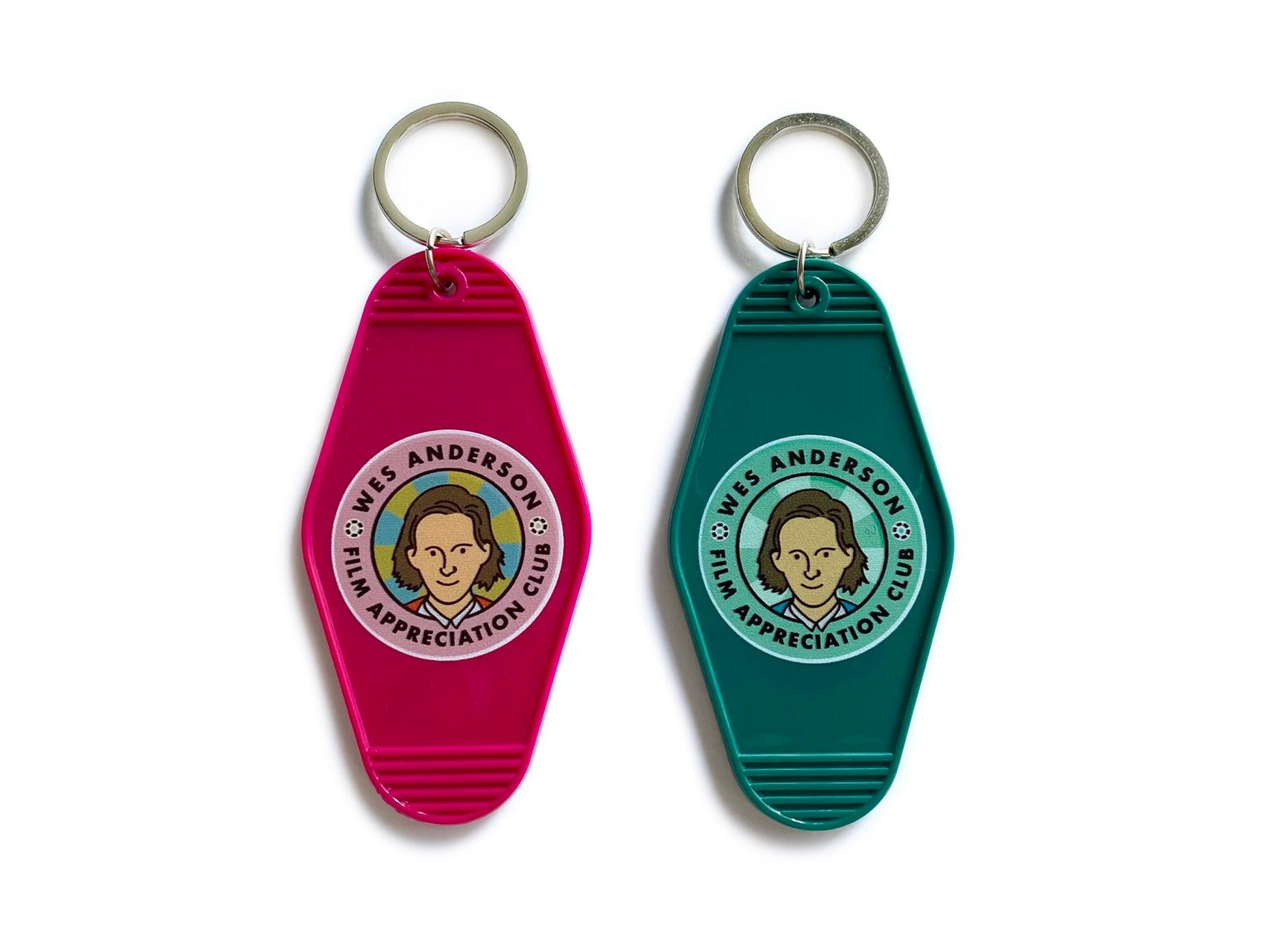 Wes Anderson Film Appreciation Club Motel Key Fob Set - The Ambivalent Press