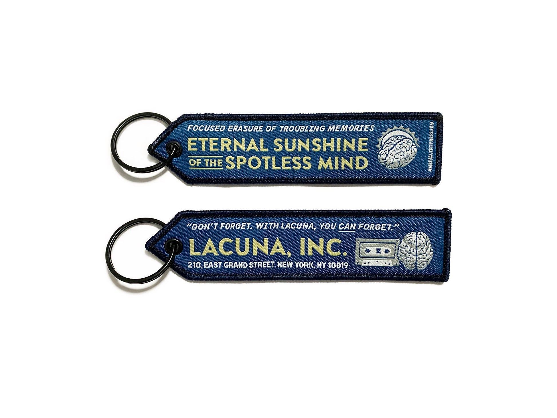 Lacuna Inc Woven Jet Tag - The Ambivalent Press