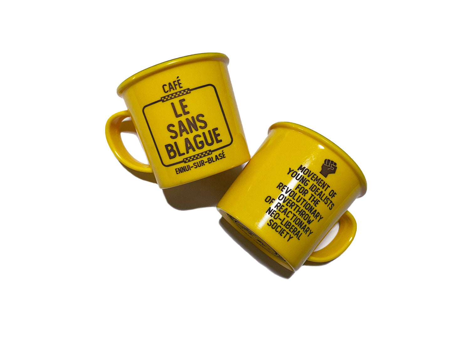 Cafe Le Sans Blague Mini Mug - The Ambivalent Press