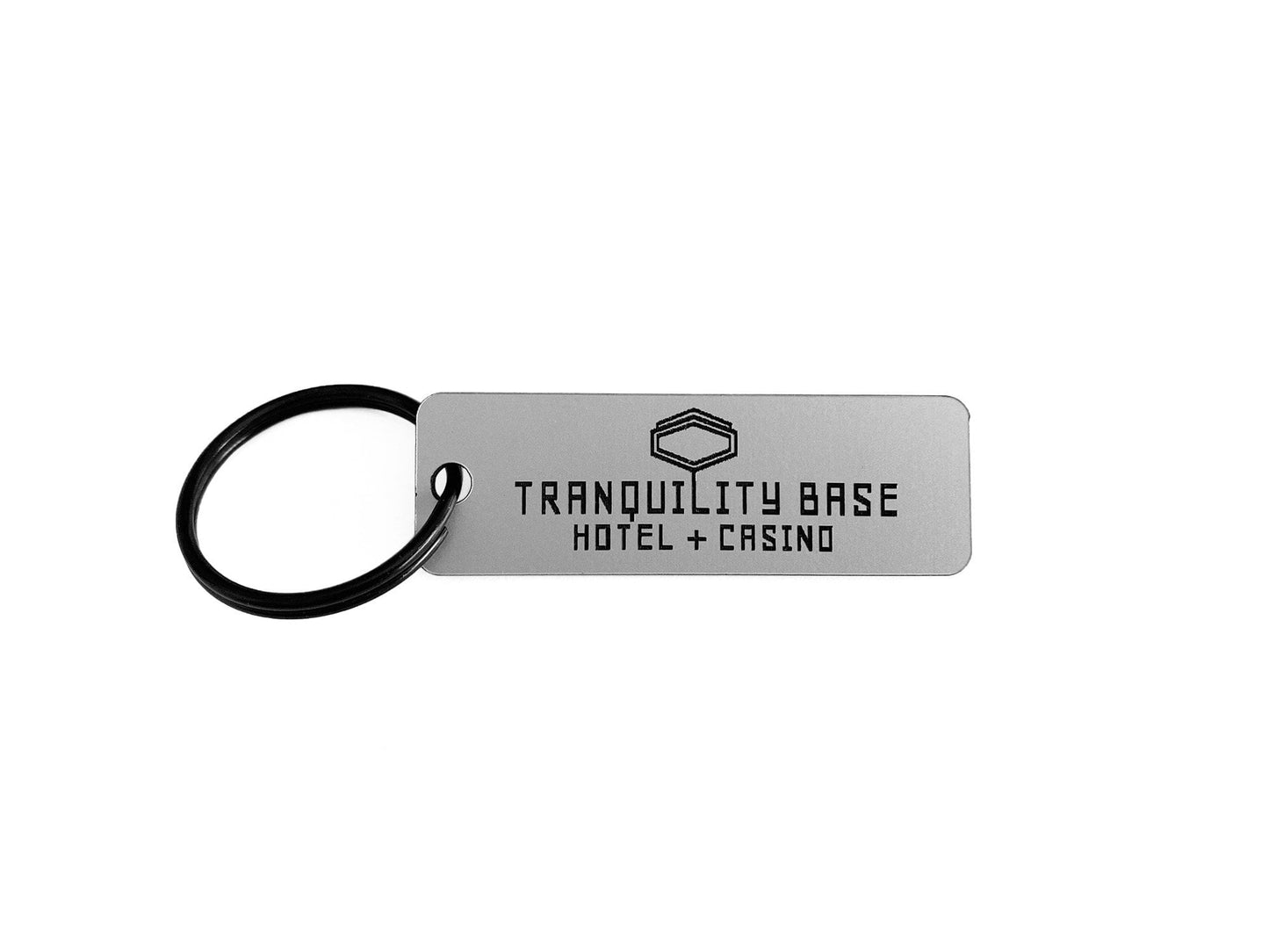 Tranquility Base Hotel Casino Key Tag - The Ambivalent Press