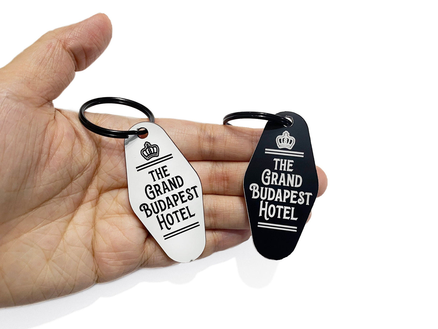 Budapest Hotel Motel Key Tag - The Ambivalent Press