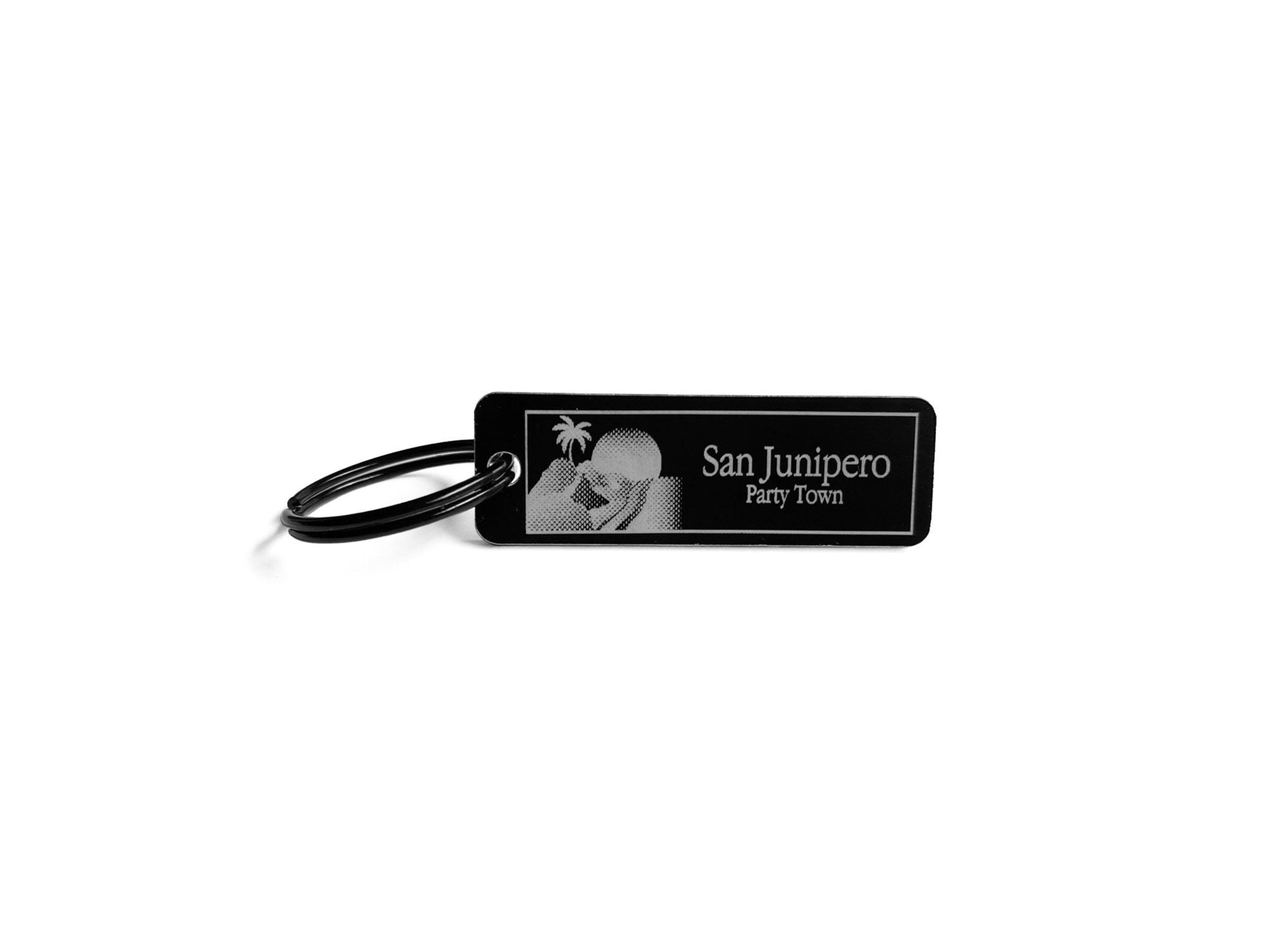 San Junipero Black Mirror Inspired Key Tag - The Ambivalent Press