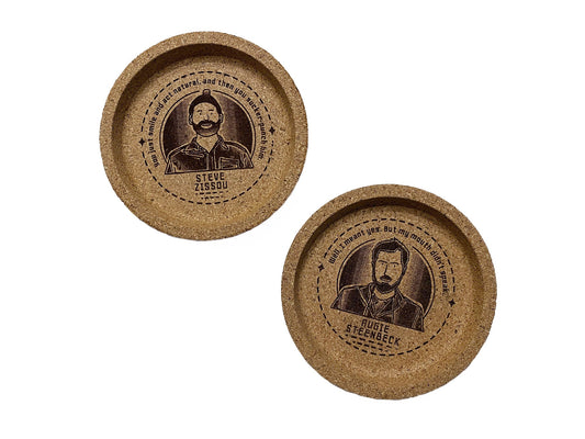 Wes Anderson Characters Coasters - The Ambivalent Press