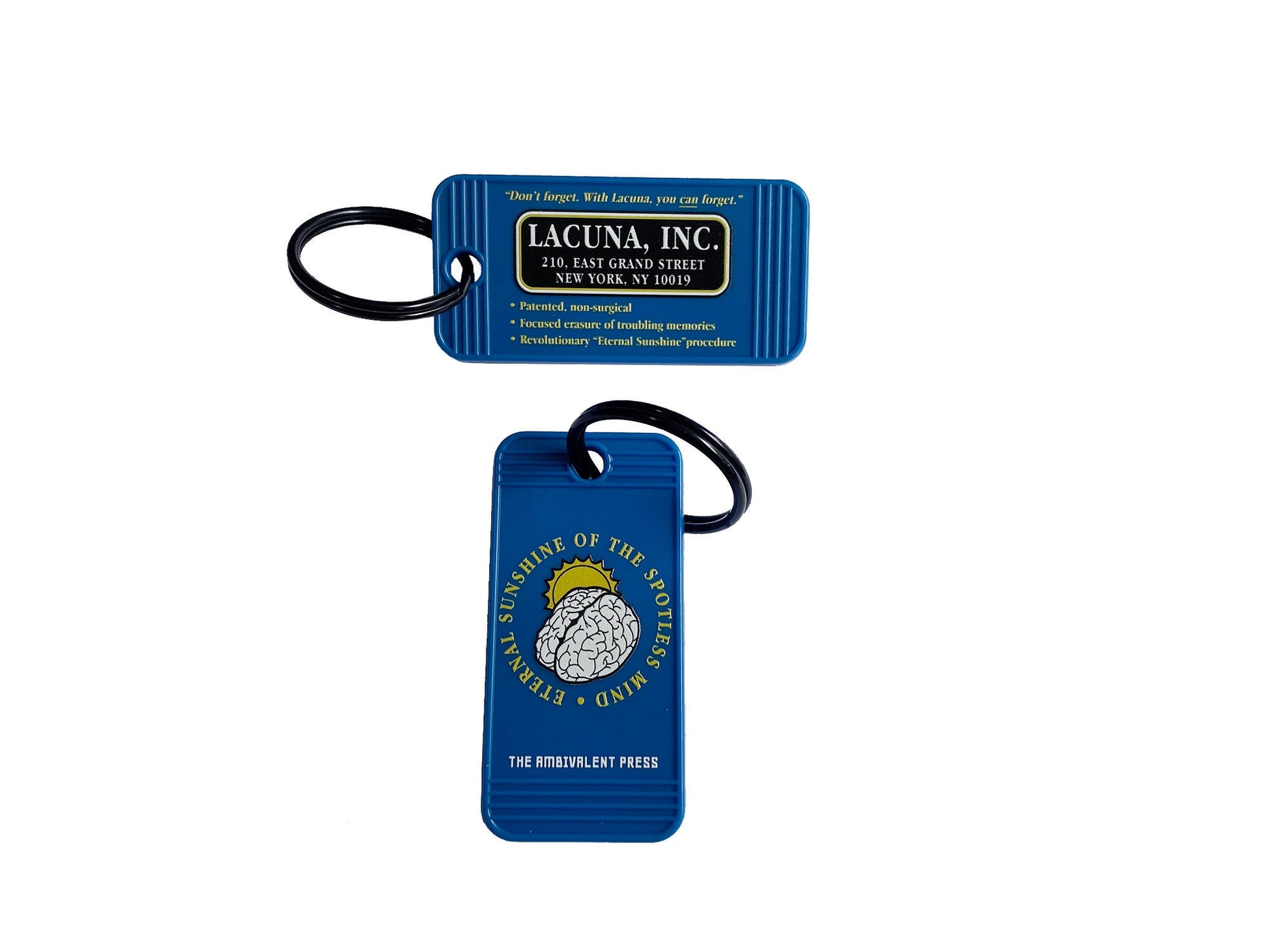 Lacuna Inc Motel Key Fob & Pouch - The Ambivalent Press