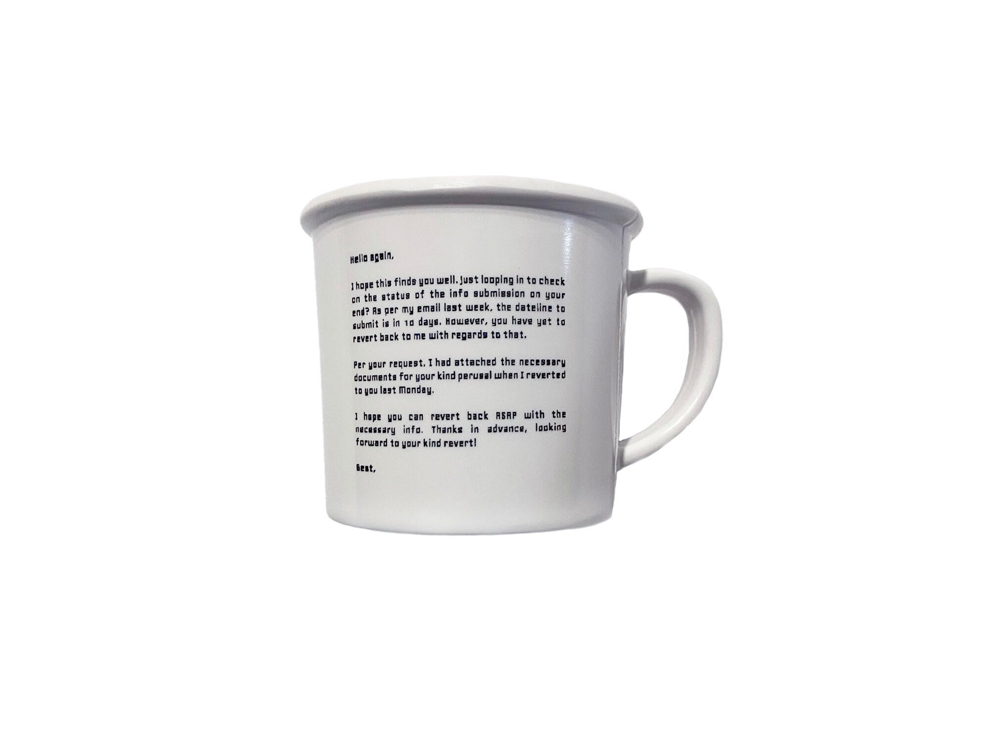 Anti Revert Revert Club Mini Mug - The Ambivalent Press