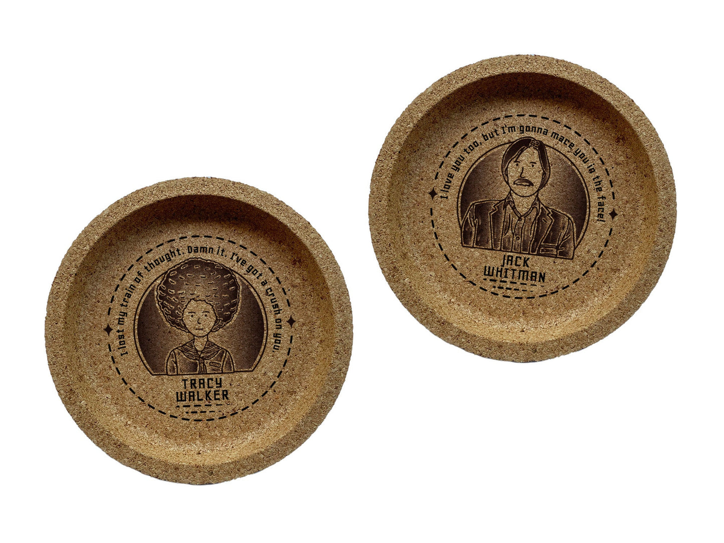 Wes Anderson Characters Coasters - The Ambivalent Press